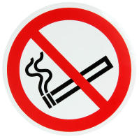 Pictogram verboden te roken 150mm p800-15